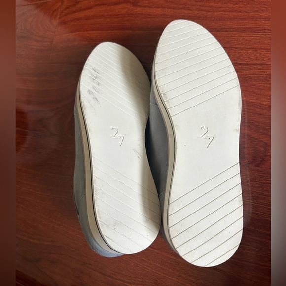 NWOT 27 Edit Naturalizer Glacier Grey Womens Devlyn Zip Up Loafers Size 8M - Picture 6 of 8